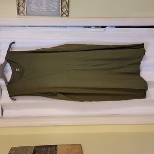 ANA green sleeveless dress